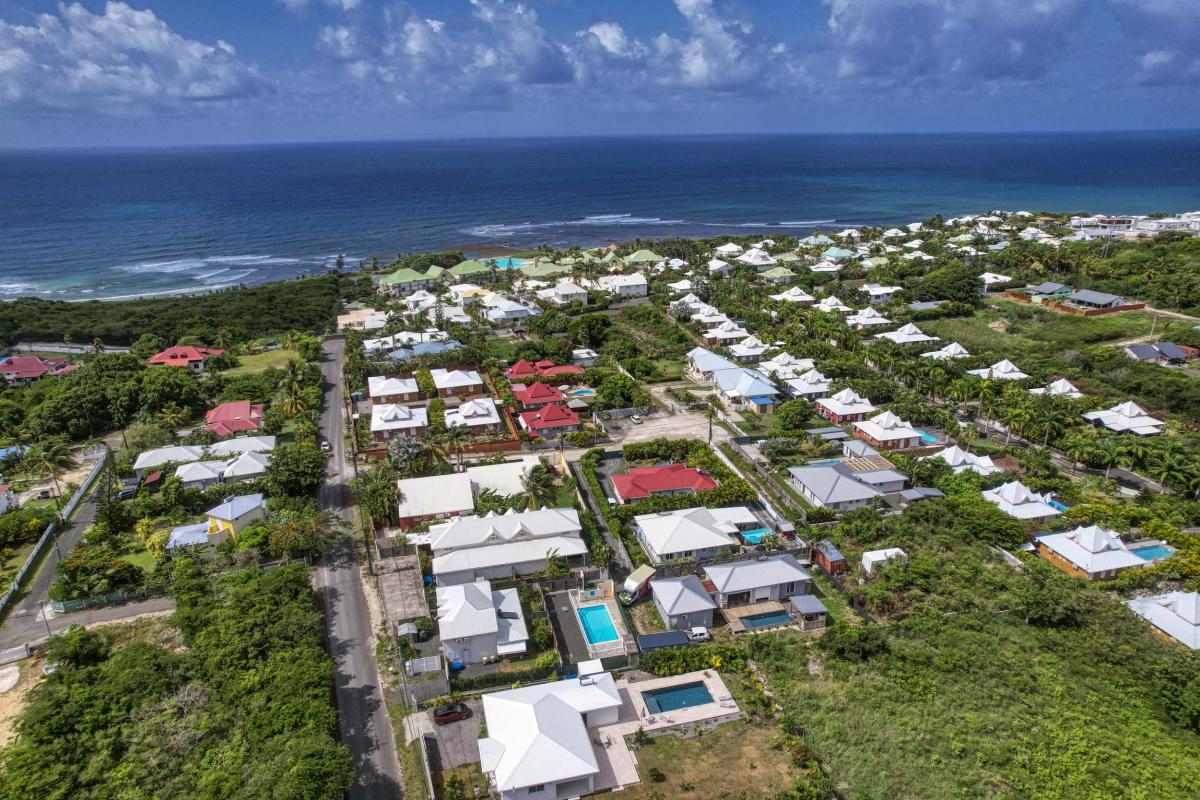 Location villa  2 chambres Saint François Guadeloupe-vue du ciel-36
